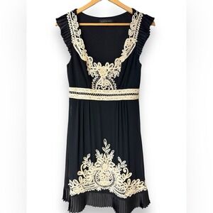 Sue Wong Patterned Knee Length Dress Size‎ 0